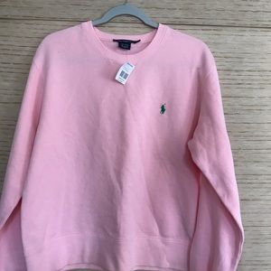 Women’s Ralph Lauren/Polo Pink sweatshirt XL